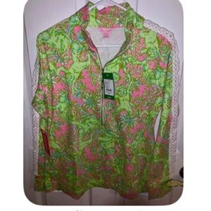 NWT Skipper w/ Lace PoP Over in Pelican Pink Sz M